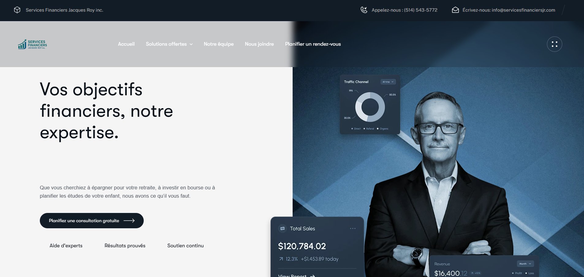 Services Financiers Jacques Roy Inc.
